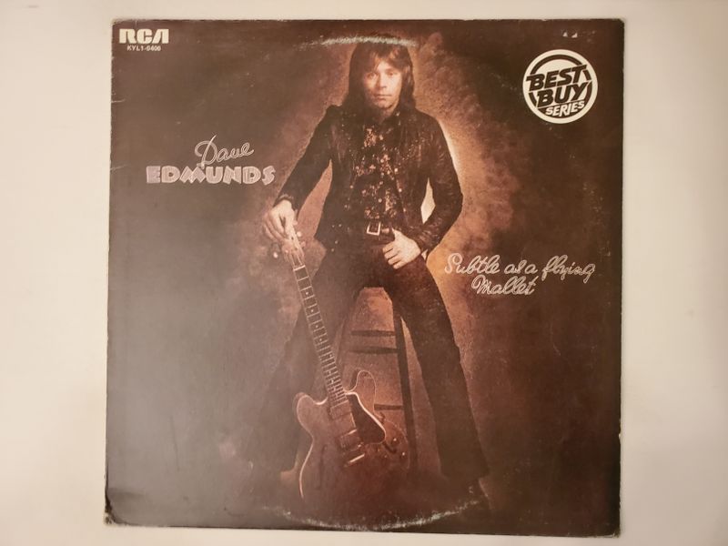 Dave Edmunds Subtle as a Flying Mallet vinyl record